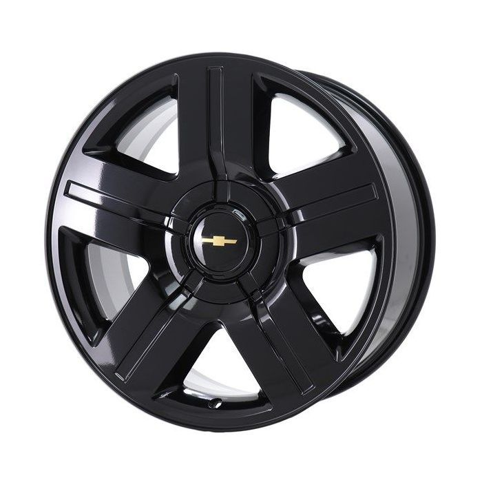 Chevrolet Silverado 1500 Wheel Rim Gloss Black 5291 Stock Factory OEM Replacement