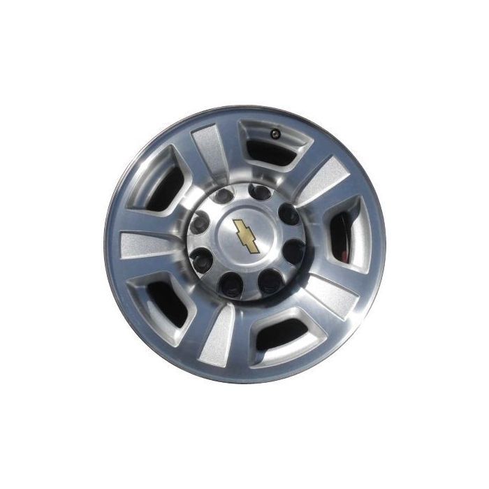Chevrolet Silverado 2500 Wheel Rim Machined Silver 5298 Stock Factory OEM Replacement