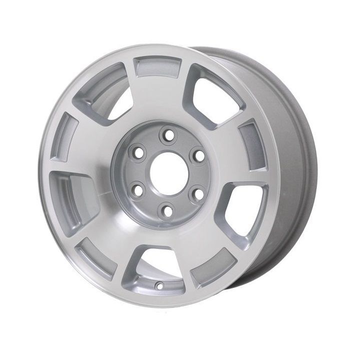 Chevrolet Silverado 1500 Wheel Rim Machined Silver 5299 Stock Factory OEM Replacement