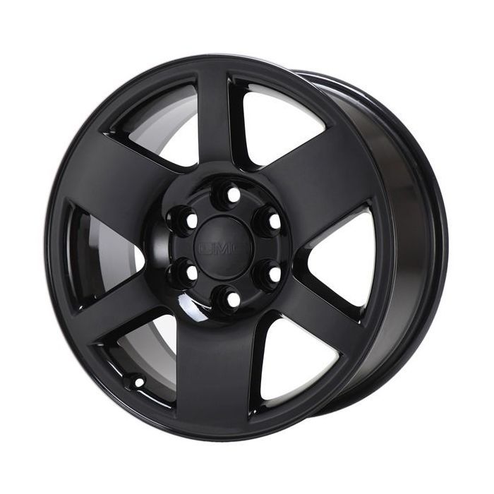 GMC Sierra 1500 Wheel Rim Gloss Black 5302 Stock Factory OEM Replacement