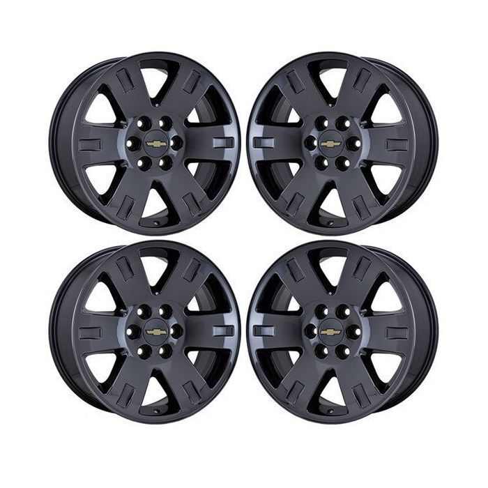 GMC Sierra 1500 Wheel Rim PVD Black Chrome 5306 Stock Factory OEM Replacement