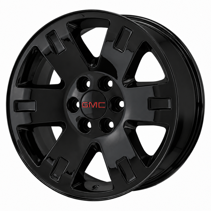 GMC Sierra 1500 Wheel Rim Gloss Black 5306 Stock Factory OEM Replacement
