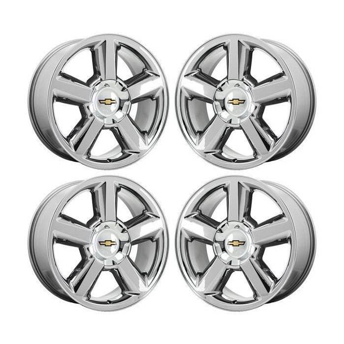 Chevrolet Silverado 1500 Wheel Rim PVD Bright Chrome 5308 Stock Factory OEM Replacement