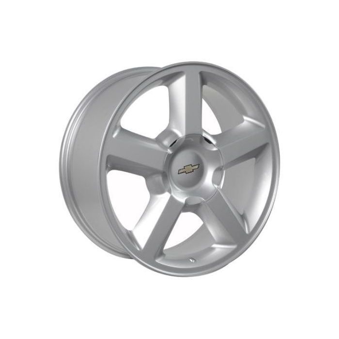 Chevrolet Silverado 1500 Wheel Rim Silver 5308 Stock Factory OEM Replacement