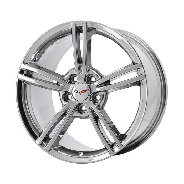 Chevrolet Corvette Wheel Rim PVD Bright Chrome 5359 (F) Stock Factory OEM Replacement