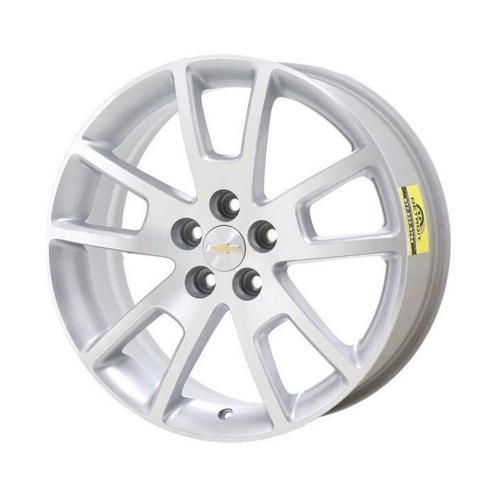 Chevrolet Malibu Wheel Rim Machined Silver 5361 Stock Factory OEM Replacement