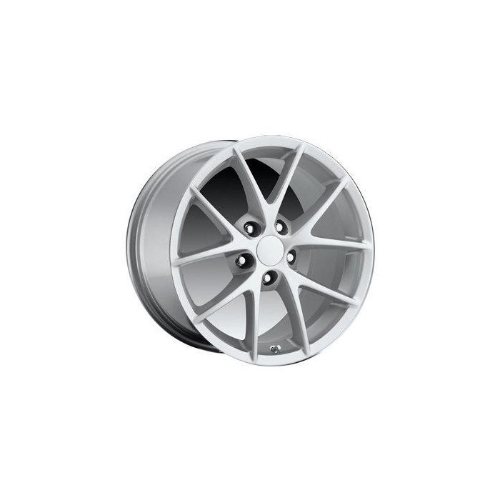 Chevrolet Corvette Wheel Rim Silver 5399 (F) Stock Factory OEM Replacement