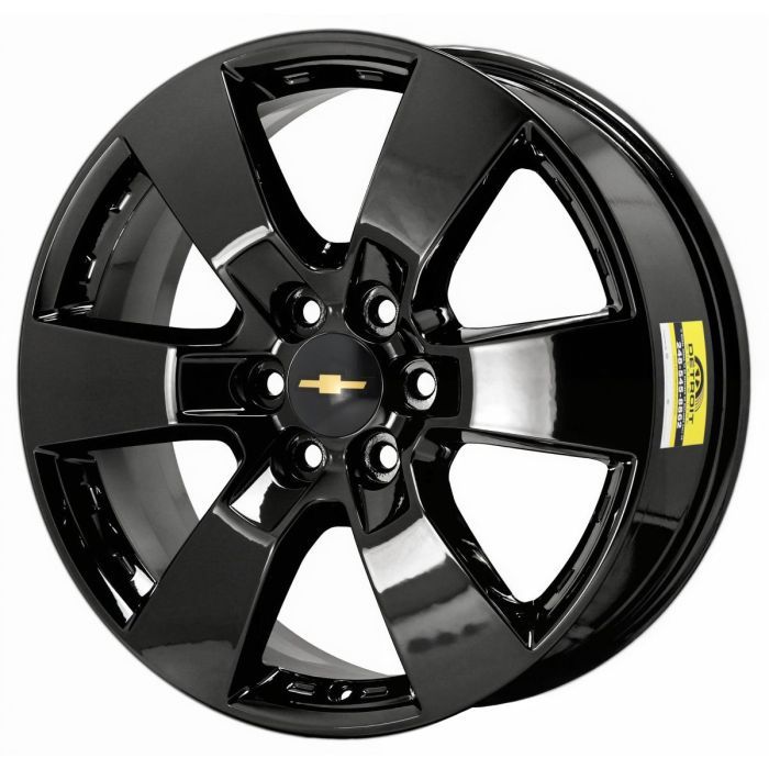Chevrolet Traverse Wheel Rim PVD Black Chrome 5406 Stock Factory OEM Replacement