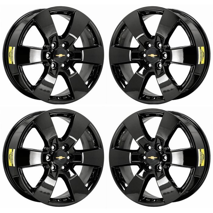 Chevrolet Traverse Wheel Rim PVD Black Chrome 5406 Stock Factory OEM Replacement