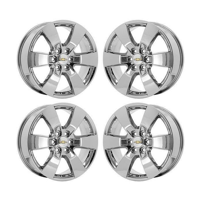 Chevrolet Traverse Wheel Rim PVD Bright Chrome 5406 Stock Factory OEM Replacement