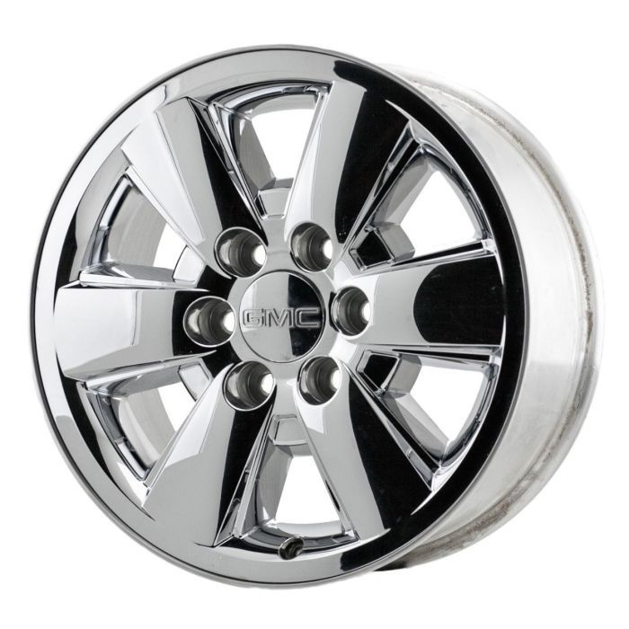 Chevrolet Silverado 1500 Wheel Rim Machined Chrome Clad 5418 Stock Factory OEM Replacement