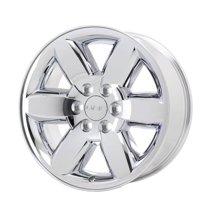 Chevrolet Silverado 1500 Wheel Rim Machined Chrome Clad 5420 Stock Factory OEM Replacement
