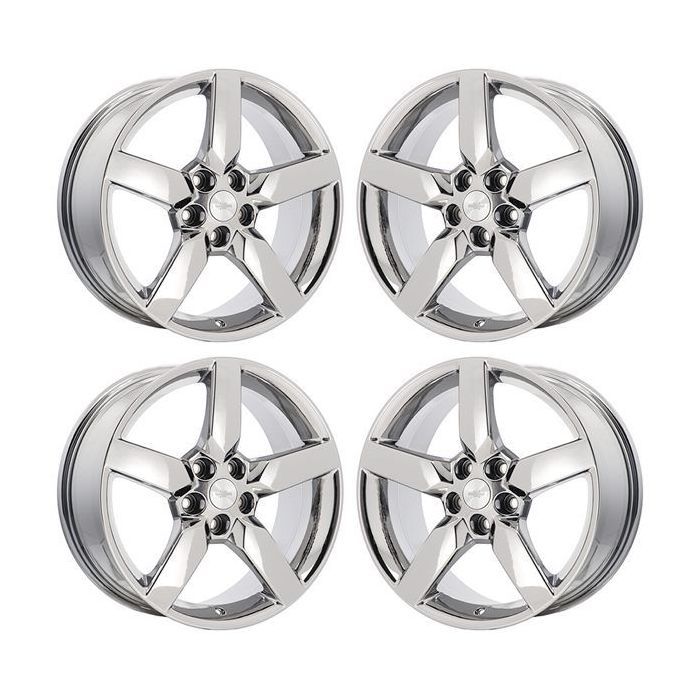 Chevrolet Camaro Wheel Rim PVD Bright Chrome 5441 Stock Factory OEM Replacement