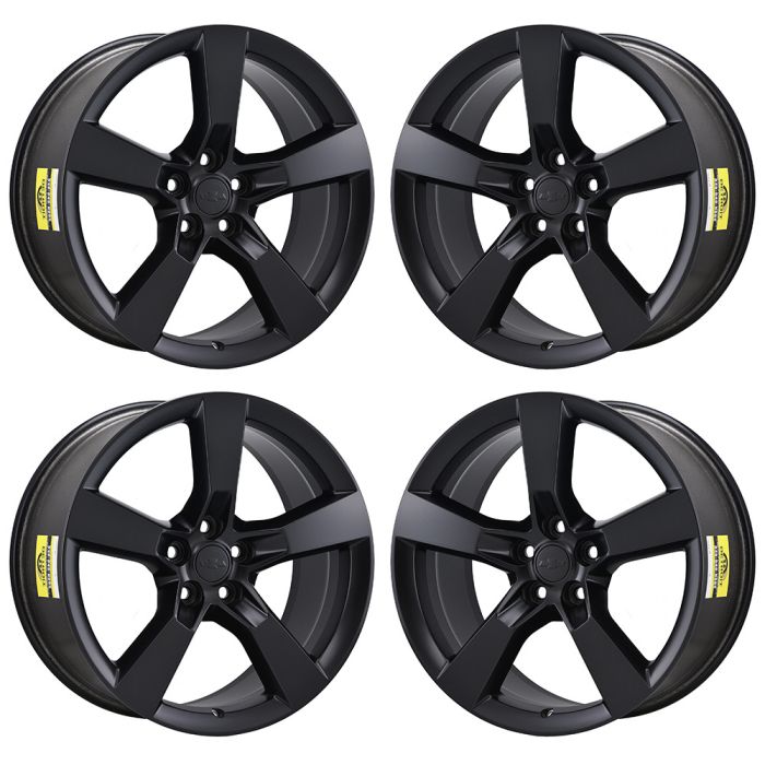 Exchange Wheels Set of 4-Exchange Rims Set of 4 Satin Black 5443 (F)