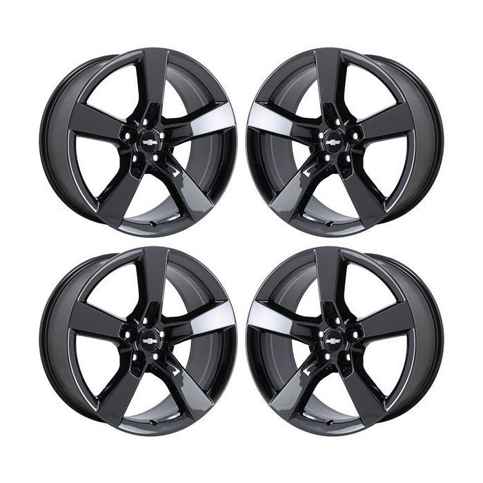 Chevrolet Camaro Wheel Rim PVD Black Chrome 5443 (F) Stock Factory OEM Replacement