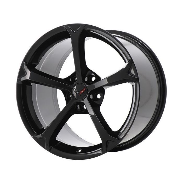 Chevrolet Corvette Wheel Rim Gloss Black 5460 (F) Stock Factory OEM Replacement