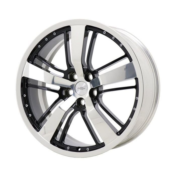 Chevrolet Camaro Wheel Rim Polished Black 5470 (R) Stock Factory OEM Replacement