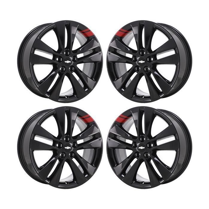 Chevrolet Cruze Exchange Wheels Set of 4-Exchange Rims Set of 4 Gloss Black - Red Line 5477
