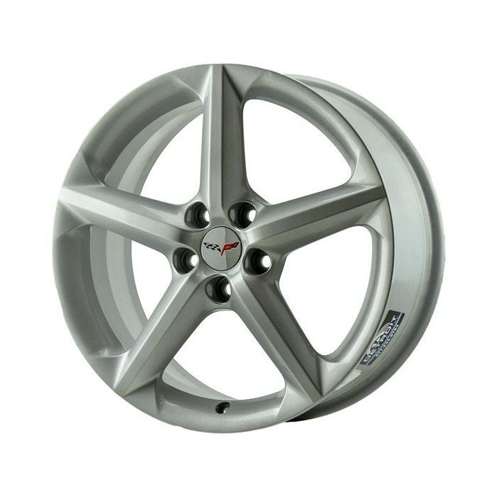 Chevrolet Corvette Wheel Rim Silver 5486 (F) Stock Factory OEM Replacement
