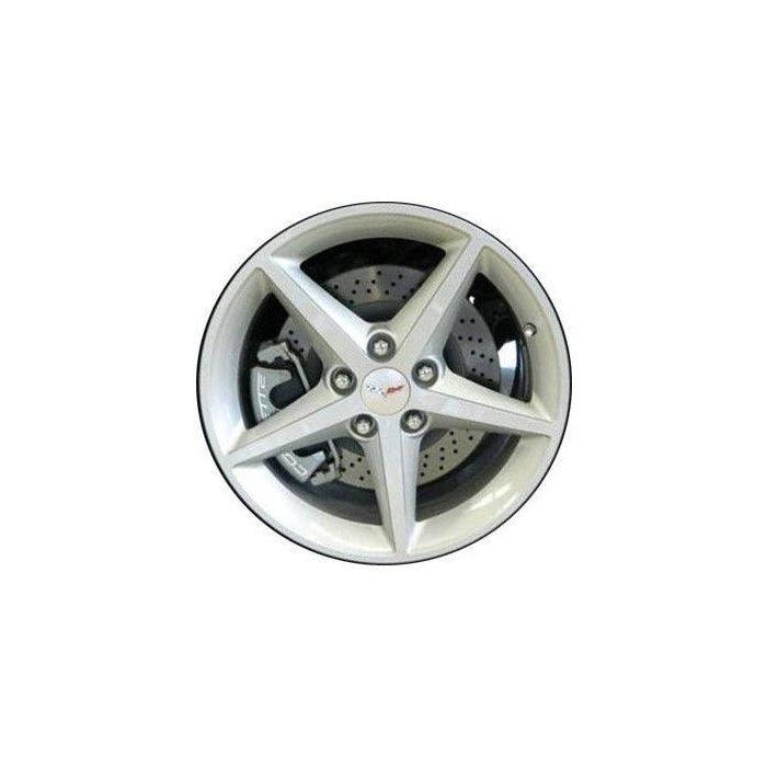 Chevrolet Corvette Wheel Rim Silver 5491 (R) Stock Factory OEM Replacement
