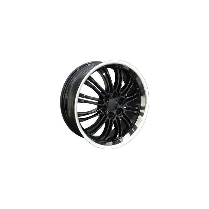 Chevrolet Silverado 1500 Wheel Rim Machined Lip Black 5497 Stock Factory OEM Replacement