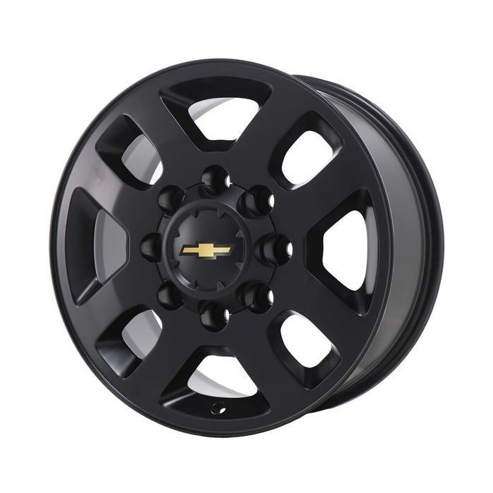 Chevrolet Silverado 2500 Wheel Rim Satin Black 5502 Stock Factory OEM Replacement