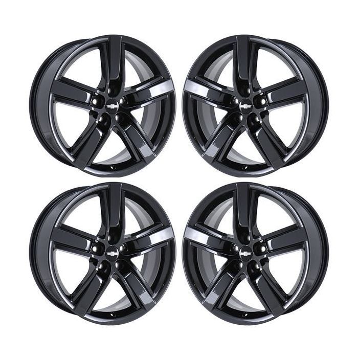 Chevrolet Camaro Wheel Rim PVD Black Chrome 5528 (F) Stock Factory OEM Replacement