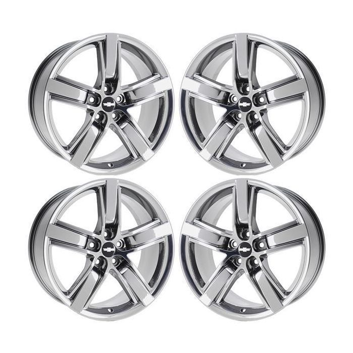 Chevrolet Camaro Wheel Rim PVD Bright Chrome 5528 (F) Stock Factory OEM Replacement