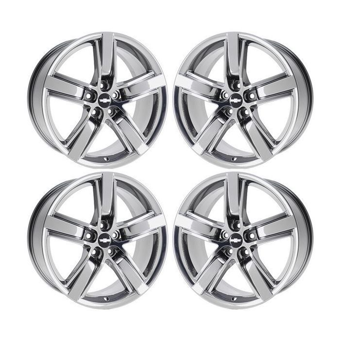Chevrolet Camaro Wheel Rim PVD Bright Chrome 5528 (F) Stock Factory OEM Replacement