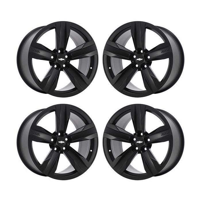 Chevrolet Camaro Exchange Wheels Set of 4-Exchange Rims Set of 4 Satin Black 5532 (F)