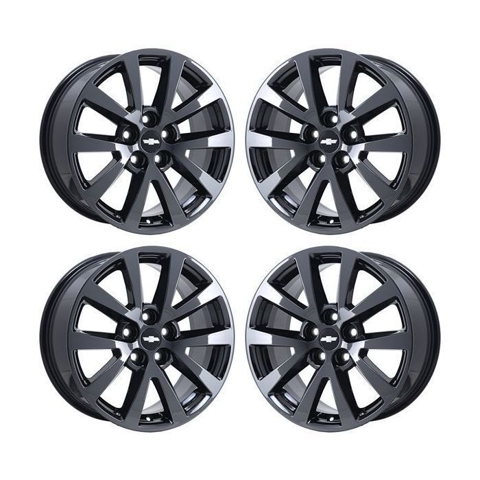 Chevrolet Malibu Wheel Rim PVD Black Chrome 5561 Stock Factory OEM Replacement