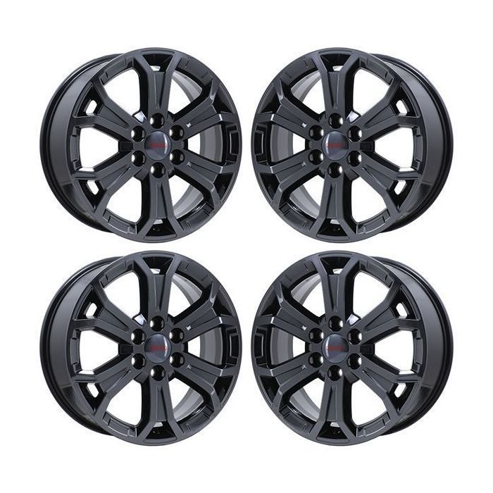 GMC Acadia Wheel Rim PVD Black Chrome 5573 Stock Factory OEM Replacement