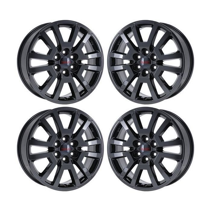 GMC Acadia Wheel Rim PVD Black Chrome 5574 Stock Factory OEM Replacement