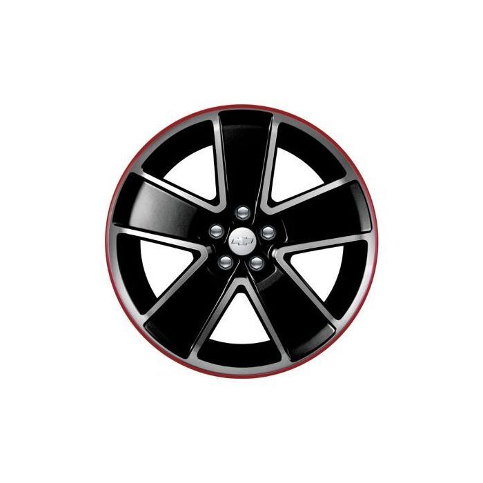 Chevrolet Camaro Wheel Rim Machined Black 5588 (F) Stock Factory OEM Replacement