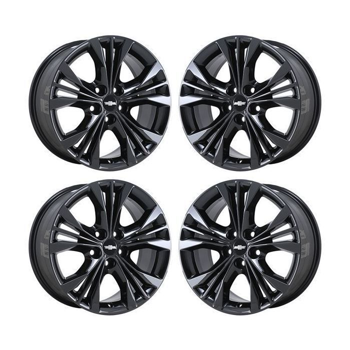 Chevrolet Impala Wheel Rim PVD Black Chrome 5612 Stock Factory OEM Replacement