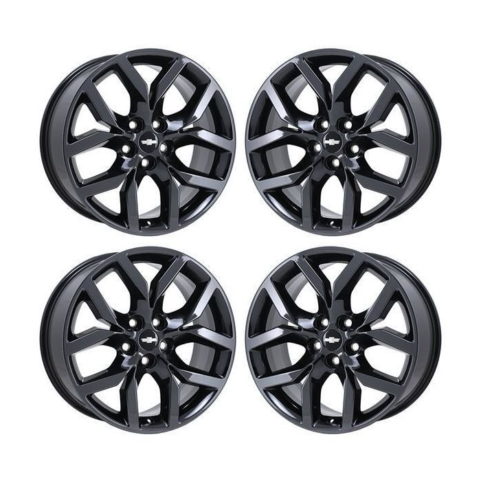 Chevrolet Impala Wheel Rim PVD Black Chrome 5613 Stock Factory OEM Replacement