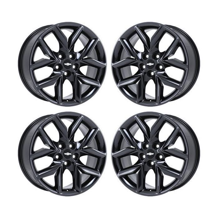 Chevrolet Impala Wheel Rim PVD Black Chrome 5614 Stock Factory OEM Replacement