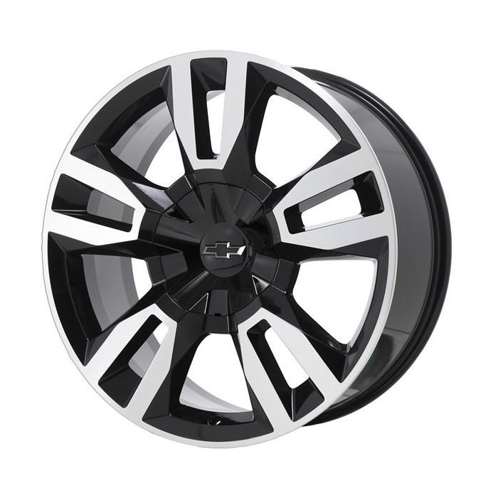 Chevrolet Suburban 1500 Wheel Rim Machined Black 5620 Stock Factory OEM Replacement
