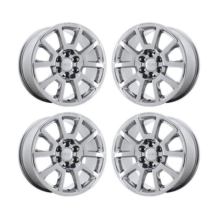 GMC Sierra 1500 Wheel Rim PVD Bright Chrome 5644 Stock Factory OEM Replacement