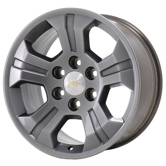 Chevrolet Silverado 1500 Wheel Rim Hyper Grey 5647 Stock Factory OEM Replacement