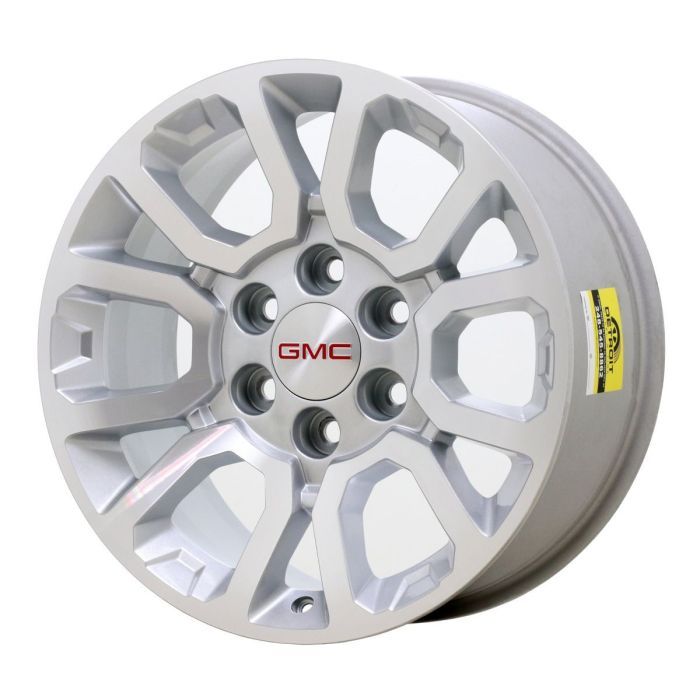 GMC Sierra 1500 Wheel Rim Machined Silver 5649 Stock Factory OEM Replacement