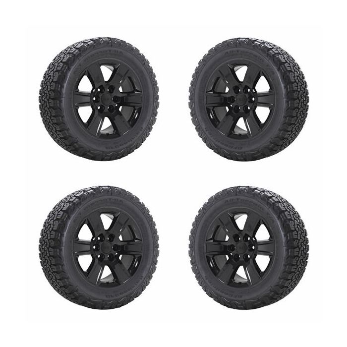 GMC Sierra 1500 Wheel and Tire Sets-Wheel and Tire Packages-Wheel & Tire Sets-Wheel & Tire Packages-Wheel and Rim Sets-Wheel and Rim Packages-Wheel & Rim Sets -Wheel & Rim Packages Gloss Black 5650