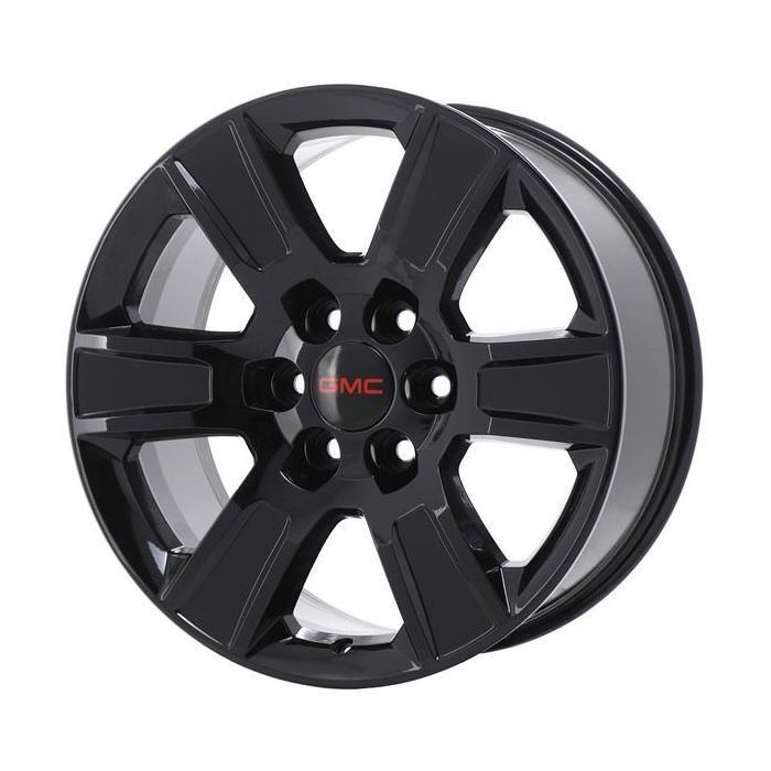 GMC Sierra 1500 Wheel Rim Gloss Black 5650 Stock Factory OEM Replacement