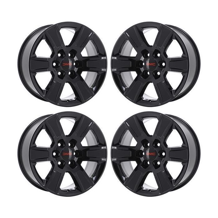 GMC Sierra 1500 Exchange Wheels Set of 4-Exchange Rims Set of 4 Gloss Black 5650