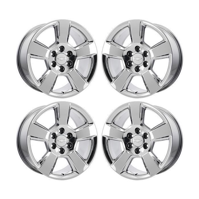 Chevrolet Silverado 1500 Wheel Rim PVD Bright Chrome 5652 Stock Factory OEM Replacement