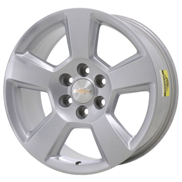 Chevrolet Silverado 1500 Wheel Rim Silver 5652 Stock Factory OEM Replacement