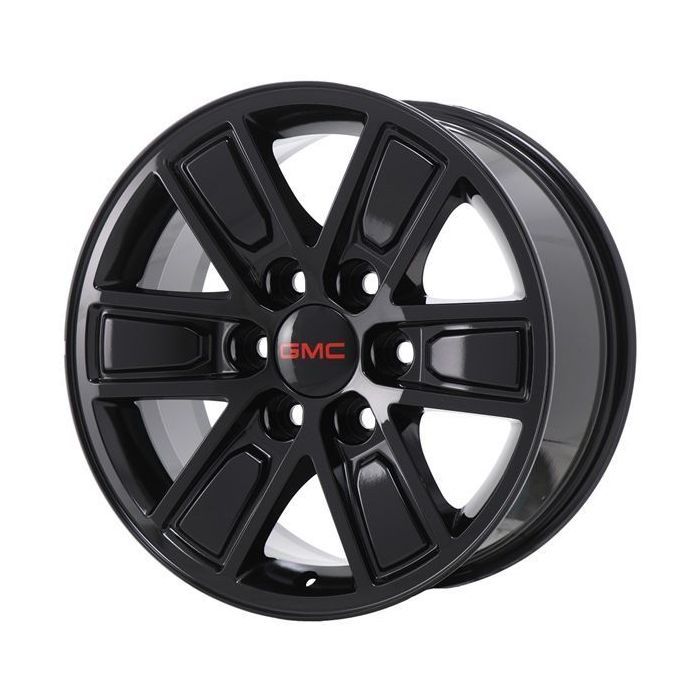GMC Sierra 1500 Wheel Rim Gloss Black 5654 Stock Factory OEM Replacement