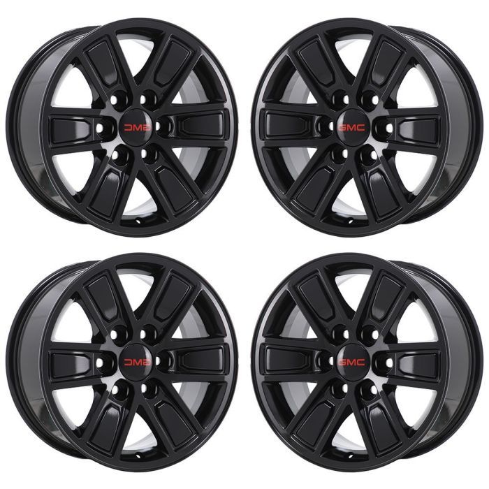 GMC Sierra 1500 Exchange Wheels Set of 4-Exchange Rims Set of 4 Gloss Black 5654