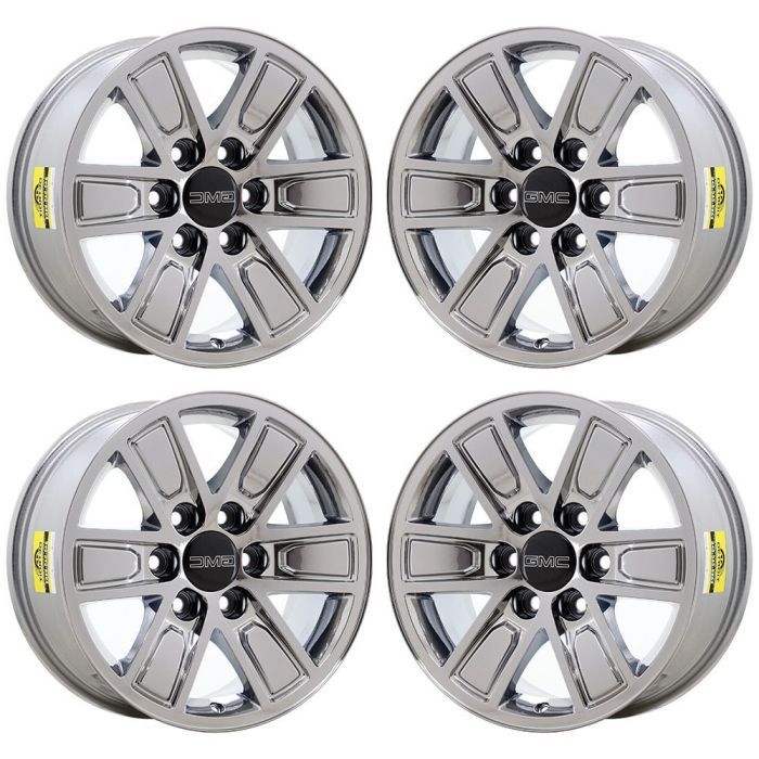 GMC Sierra 1500 Wheel Rim PVD Bright Chrome 5654 Stock Factory OEM Replacement