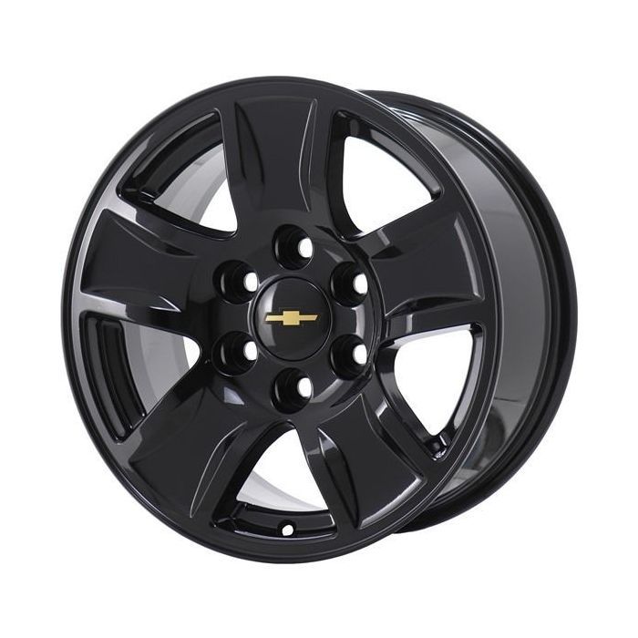 Chevrolet Silverado 1500 Wheel Rim Gloss Black 5657 Stock Factory OEM Replacement